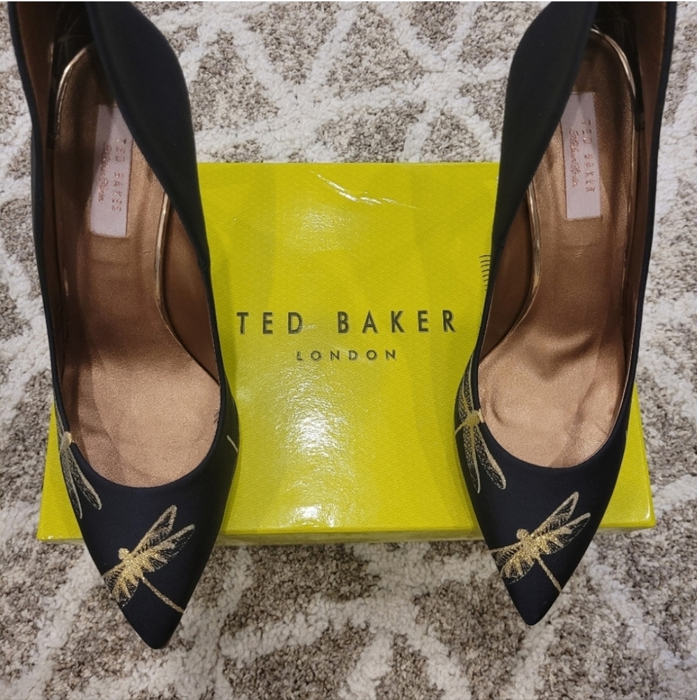 2 for $300 - Ted Baker London Women’s Size US10.5 - Sugar Plum Navy High Heels